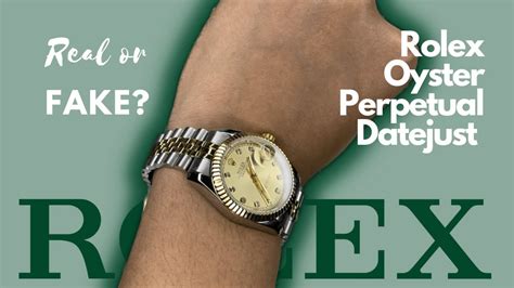 how to identify a fake rolex oyster perpetual datejust|Rolex Oyster Perpetual copy.